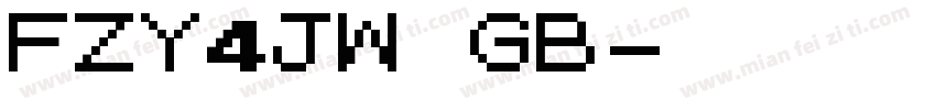 FZY4JW GB字体转换